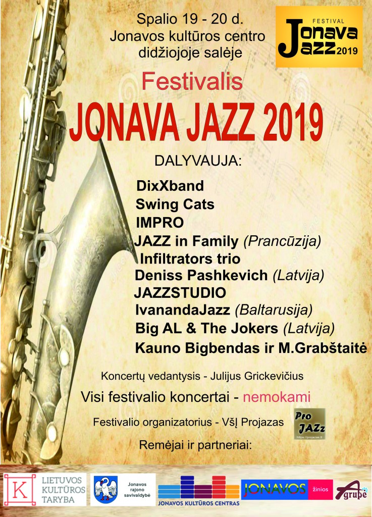 JONAVA JAZZ 2019
