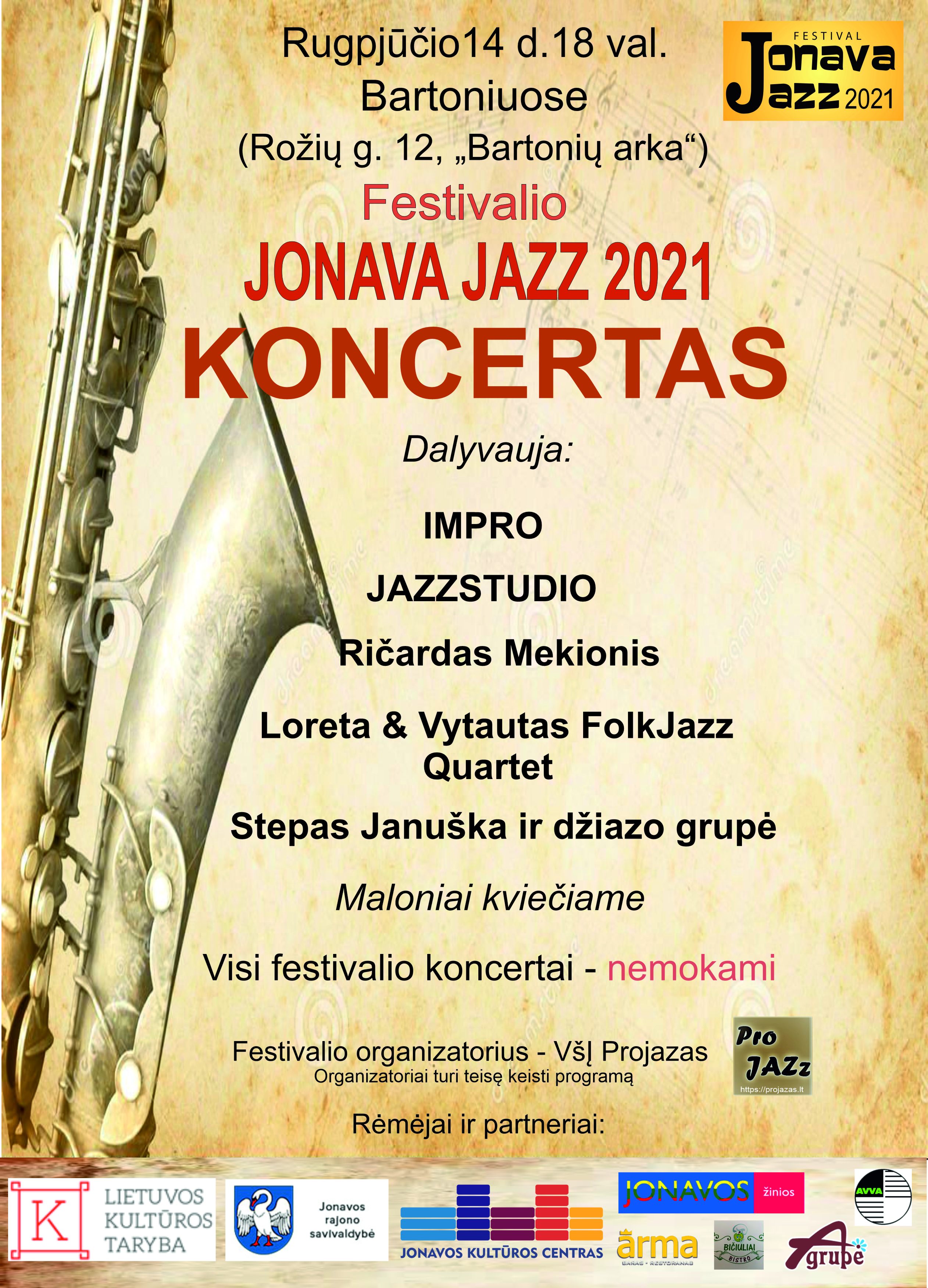JONAVA JAZZ 2021-Bartoniai afiša JONAVA JAZZ 2021-Bartoniai afiša