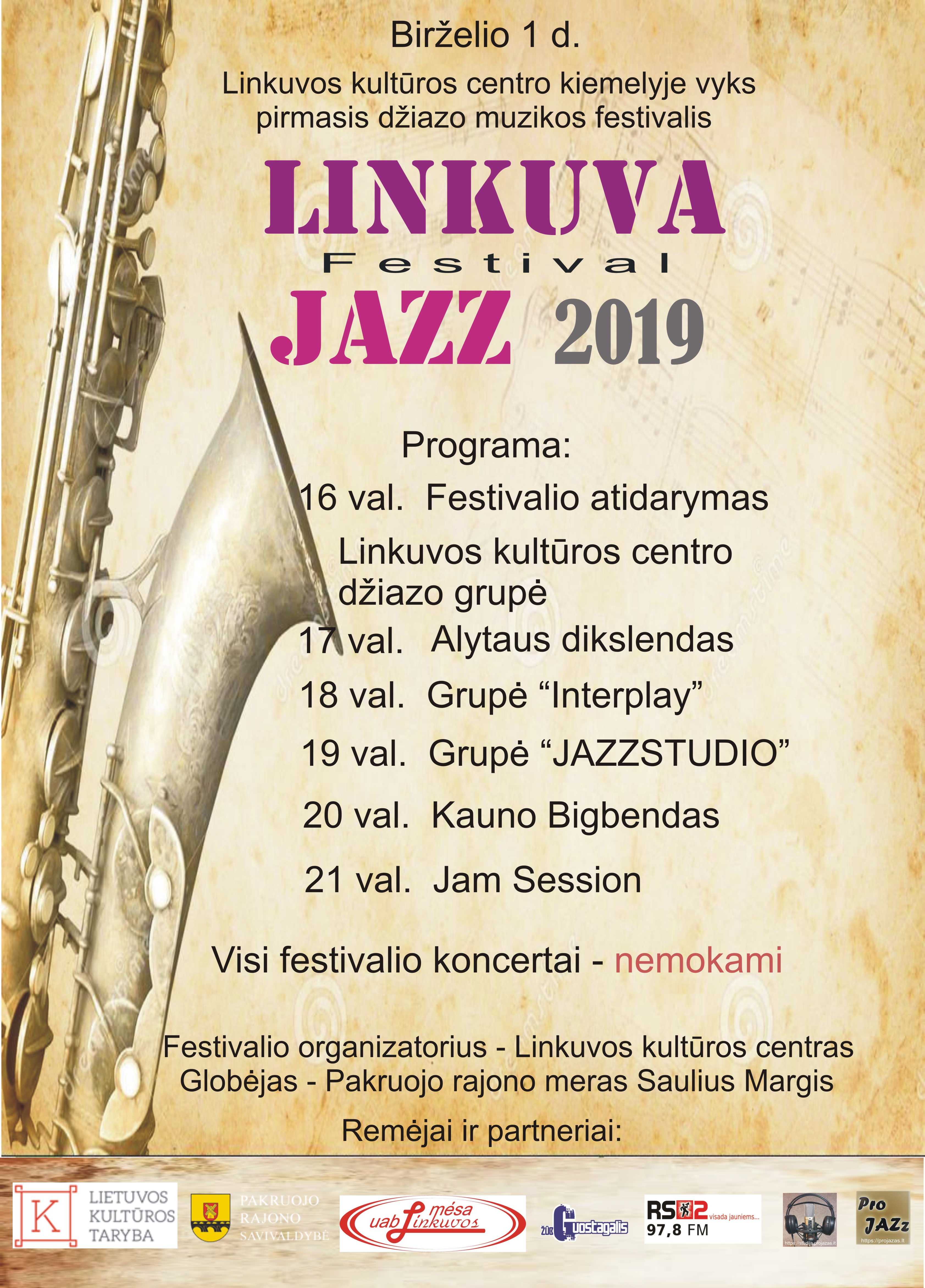 Linkuva Jazz(2)afisa+ Linkuva Jazz(2)afisa+